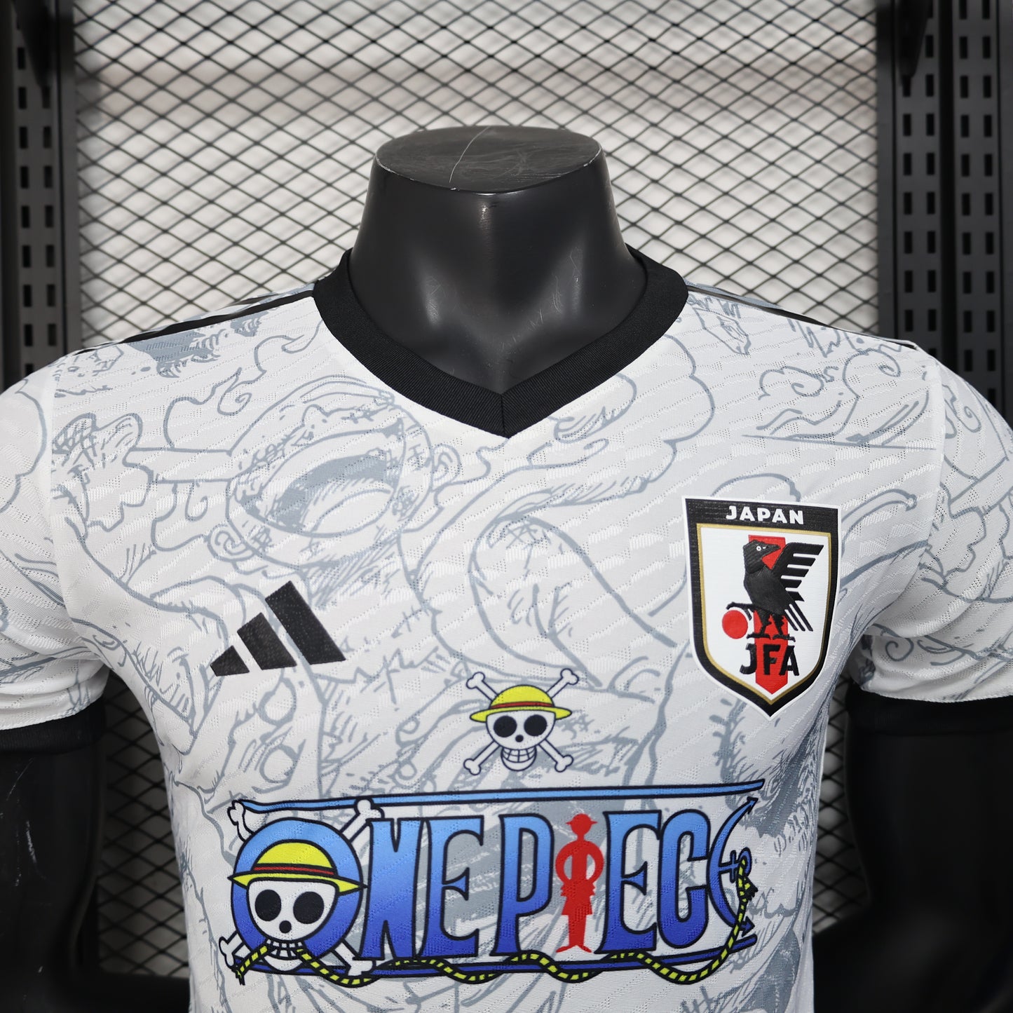 Maglia Calcio Luffy One Piece x Nazionale Giapponese
