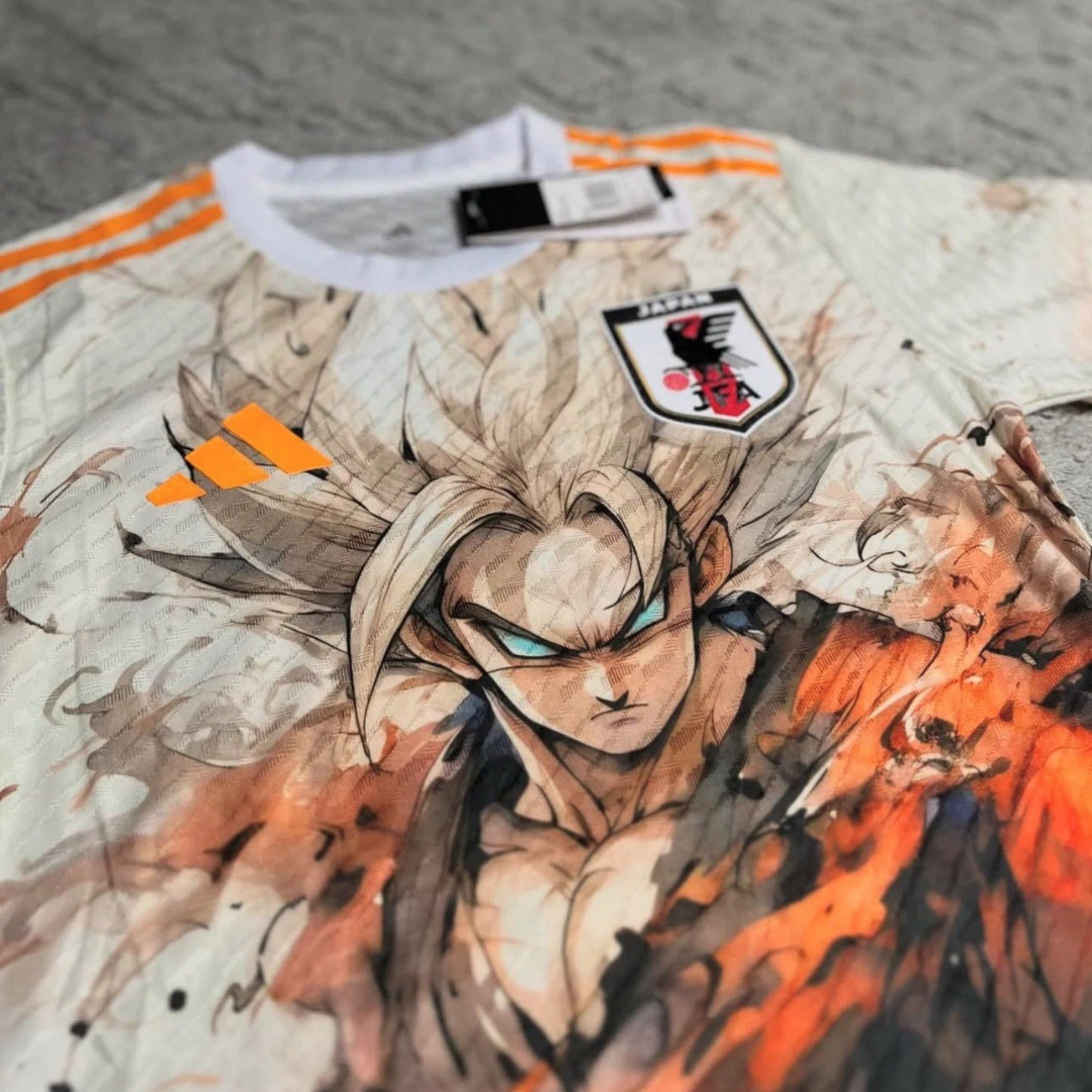 Maglia Goku Super Sayan X Nazionale Giapponese